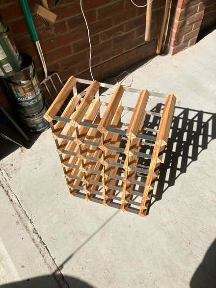 Photo of free 24 bottle wine rack (Royston Heath) #1