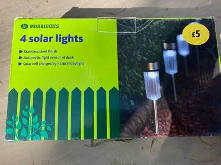 Photo of free 3 Solar Lights-New (Eccleston PR7) #1