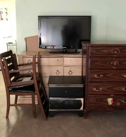 Photo of free Dressers, night stand, TV, Chairs (East Vancouver) #1