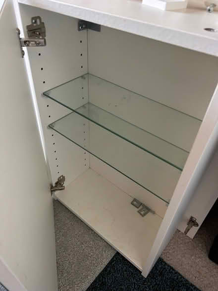 Photo of free 2 x IKEA bathroom cabinets (Didcot OX11) #1