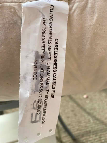 Photo of free sofa cushion (B32) #1