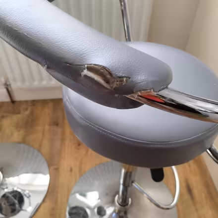Photo of free 2 grey stools (South Gosforth NE3) #1