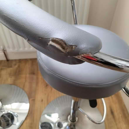 Photo of free 2 grey stools (South Gosforth NE3) #1