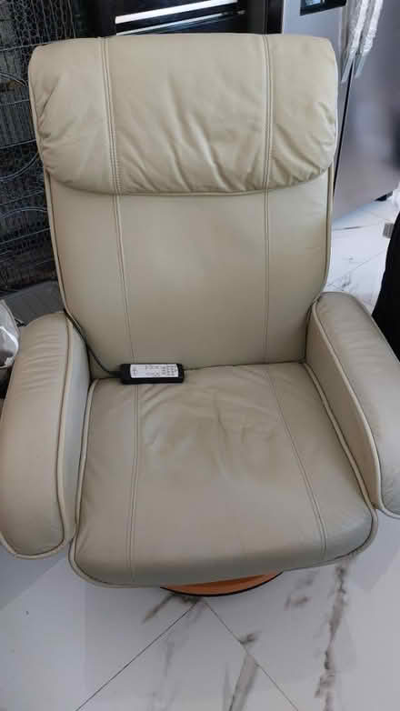 Photo of free Chair with foot stool (UB3 hayes) #2