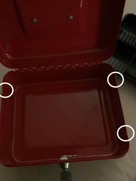 Photo of free 8” lock box (NR3) #2