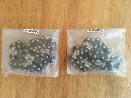 Photo of free Chainsaw chain 12" (2) (Falmouth Boscawen) #1