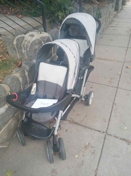 Photo of free Curb Alert! Double Baby Stroller (Northwest Washington) #1