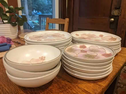 Photo of free Floral dishes (Jamaica Plain) #1