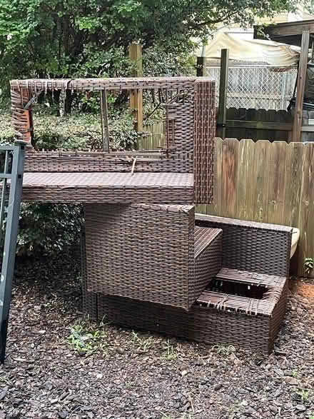 Photo of free outdoor sofa (Johns Creek) #1