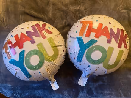 Photo of free Thank You Balloons (Hebden Bridge) #1