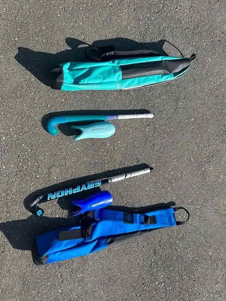 Photo of free Field hockey stick, pads and bag (Lynn valley) #1