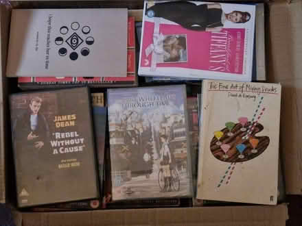 Photo of free Car boot material, inc. DVDs and books (March PE15) #2