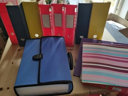 Photo of free Folders and shelf organisers (Radley) #1