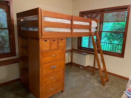 Photo of free Platform bed with storage (Goshen Ct) #1