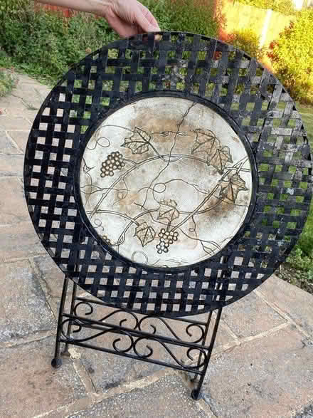 Photo of free Metal table (? Iron) (Letchworth SG6) #4