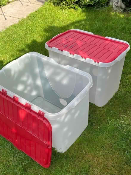 Photo of free Large storage boxes (Kendal LA9) #1