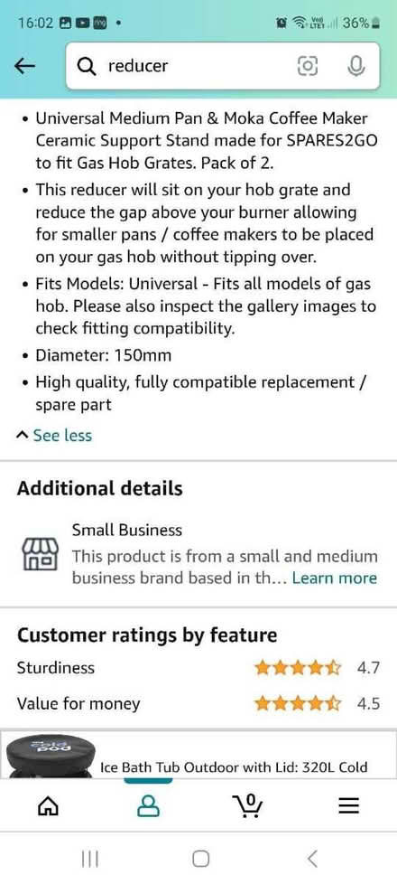 Photo of free Gas hob ring reducer (Selmeston BN26) #2