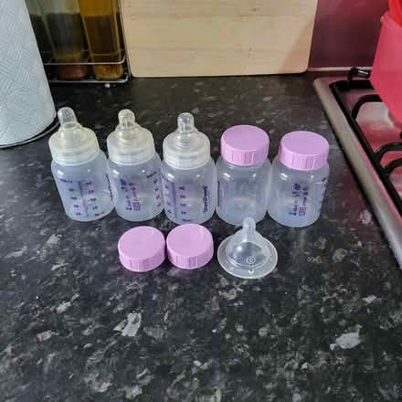 Photo of free Tiny baby bottles/ storage pots (Great Lever BL3) #1