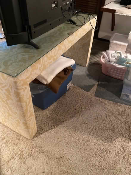 Photo of free Glass topped console (Westerly) #2