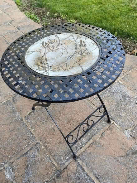 Photo of free Metal table (? Iron) (Letchworth SG6) #2