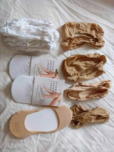 Photo of free Ladies liner sock bundle size 6-7 ish (Chesser EH14) #1