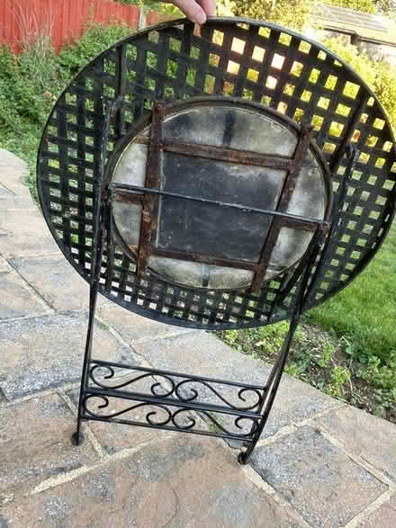 Photo of free Metal table (? Iron) (Letchworth SG6) #3