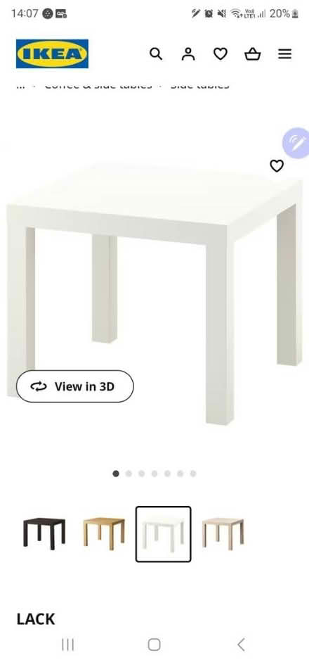 Photo of Ikea Lack Table (Nunhead SE15) #1