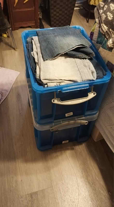 Photo of free Jeans and Jean scraps (Independence) #1