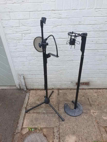 Photo of free Microphone Stands (New Malden KT3) #1