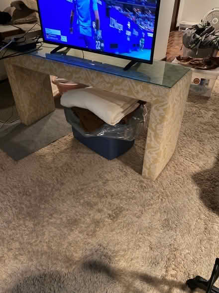 Photo of free Glass topped console (Westerly) #1