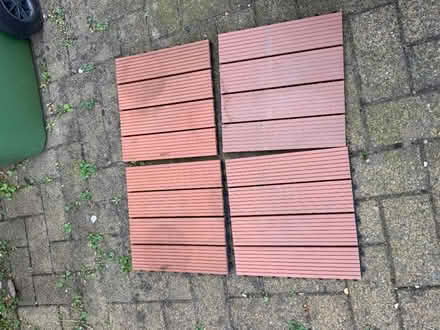 Photo of free Fabric planter and plastic ‘tiles’ (Kirkby Lonsdale LA6) #1