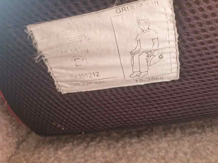 Photo of free Child Booster Seat (Handforth SK9) #2