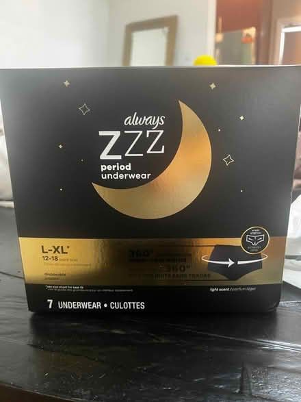 Photo of free Always Zzz L-XL period underwear (North Long Beach) #1