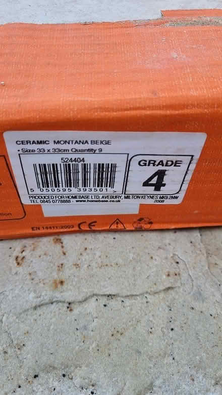 Photo of free Pack of Beige Floor Tiles (Slyfield GU1) #1