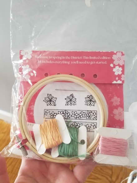 Photo of free Embroidery kit (Woodley Park) #2