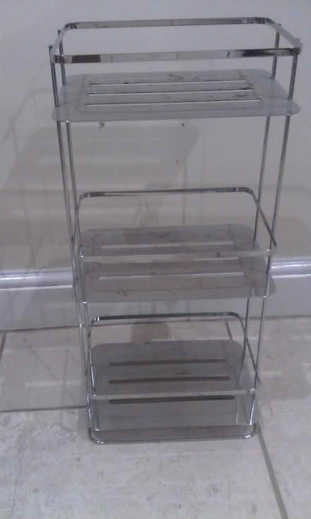 Photo of free Small steel bathroom shelves (SN6) #1