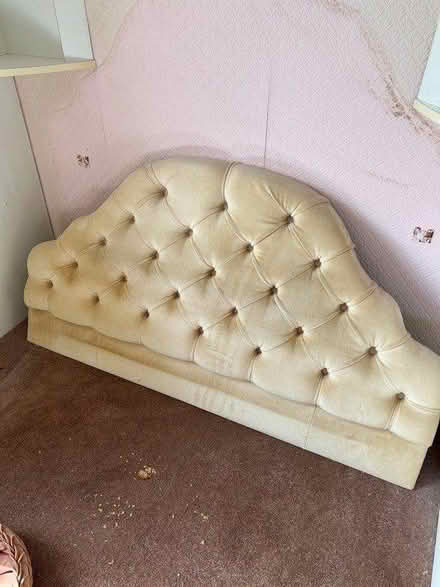 Photo of free Double headboard (Willington, Derbyshire) #1
