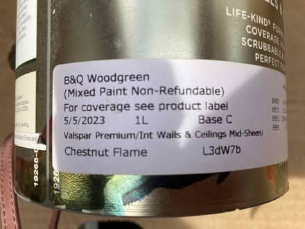 Photo of free Interior Paint - Middle Lane (N8 7 Off Middle Lane) #4