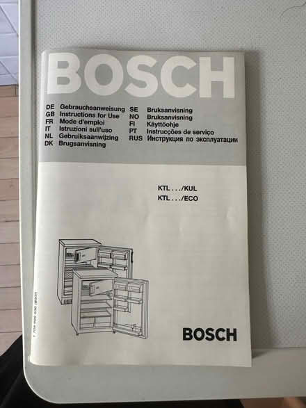 Photo of free Small Bosch fridge (Chelsea SW3) #2
