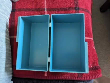Photo of free Large Index card box with dividers (Wallington PO16) #4