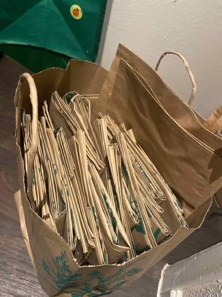 Photo of free paper bags (mesquite) #1