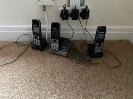 Photo of free Panasonic landline phones set of 3 - please see description (Ecclesall S11) #1