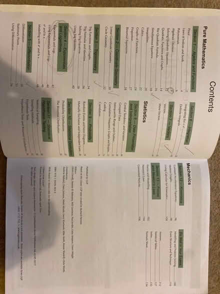 Photo of free A level maths revision book Edexcel (Reading RG2) #2