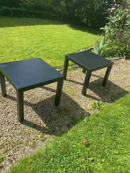 Photo of free Black laminated IKEA coffee tables (Bower Hinton TA12) #2