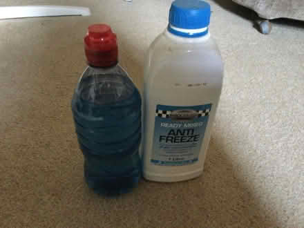 Photo of free Engine coolant (Kingston upon Thames KT1) #1