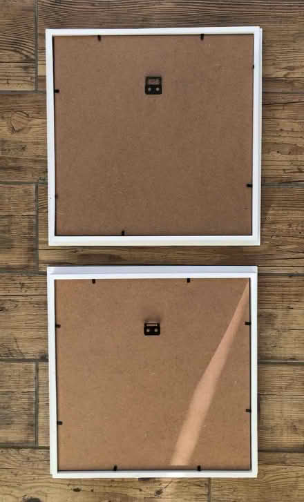 Photo of free 2 square white box frames (Totteridge HP13) #2
