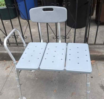 Photo of free Shower chair (Ditmars Park Brooklyn) #1