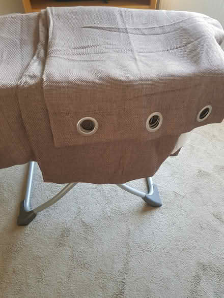 Photo of free Brown eyelet curtains (ME16 Allington) #2
