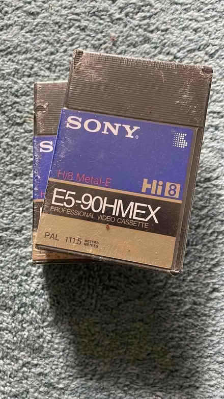 Photo of free Professional Video Cassette E5-90HMEX (Stirchley B29) #1