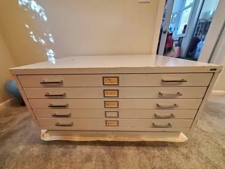 Photo of free Architect file cabinet (Saratoga) #1